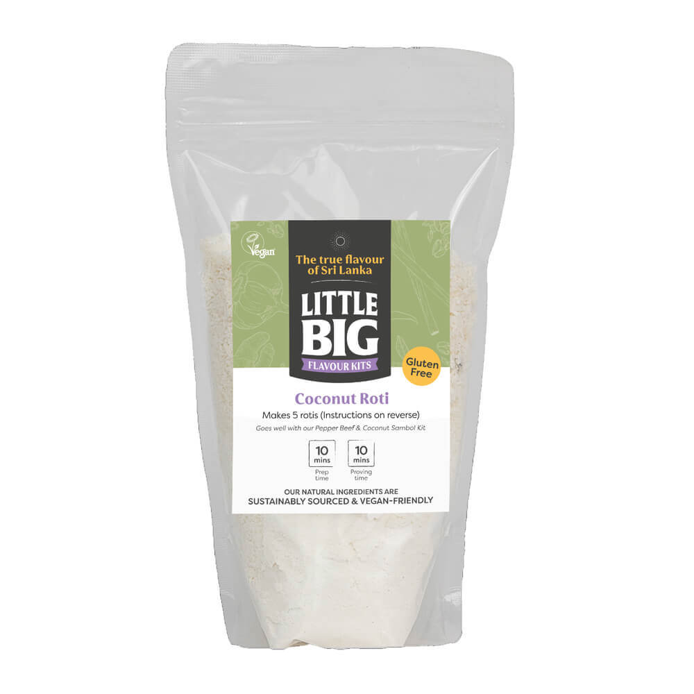 Little Big Flavour Coconut Roti Gluten Free Kit